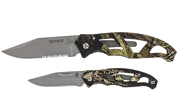 Gerber Mossy Oak Paraframe Combo 3 Gerber Mossy Oak Paraframe Combo