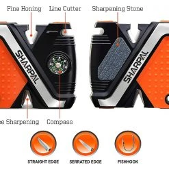 Sharpal FISHINGPAL 5-In-1 Knife & Hook Sharpener