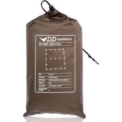 DD Hammocks DD 3mx3m Lightweight Tarp Bushcraft