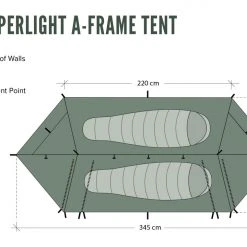 DD Hammocks DD SuperLight A-Frame Tent Bushcraft