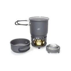 Bushcraft Esbit Duel Fuel Stove Cookset 985ml