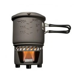 Bushcraft Esbit Solid Fuel Stove Cookset 585ml