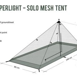 DD Hammocks DD SuperLight Solo Mesh Tent