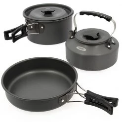 NGT Tackle NGT 3pc Cook Set Bushcraft