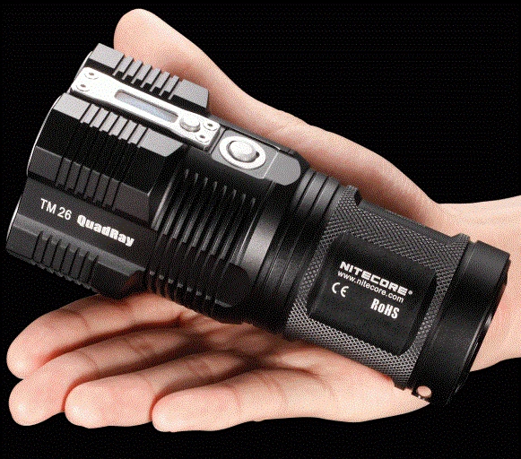 EDC Carry Nitecore TM26 Quadray Rechargeable Torch 4 EDC Carry Nitecore TM26 Quadray Rechargeable Torch