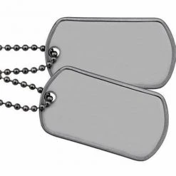 BCB International Stainless Steel Dog Tags