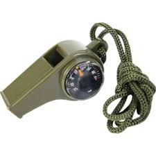 Bushcraft MIL-COM 3 IN 1 WHISTLE