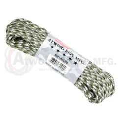 Bushcraft Atwood Rope Company 550 Paracord Siberian Camo 30mtr