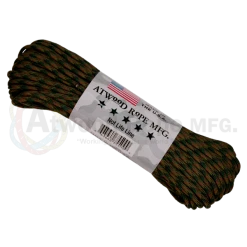 Atwood Rope Company 550 Paracord Woodland Camo 30mtr Bushcraft