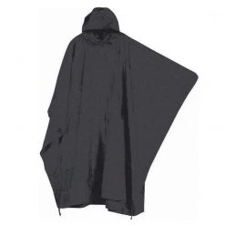 Mil-Com Water Proof Poncho Black
