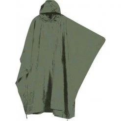 Mil-Com Water Proof Poncho Olive Bushcraft