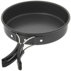NGT Tackle NGT 0.6 Litre Gun Metal Aluminium Frying Pan