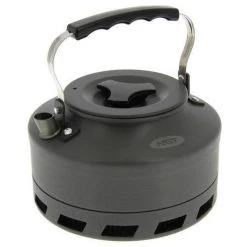 NGT Tackle Bushcraft NGT 1.1 Litre Fast Boil Gun Metal Aluminium Kettle