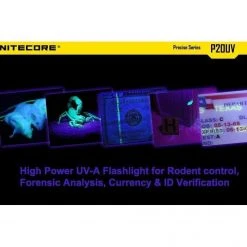 EDC Carry Nitecore P20UV Torch