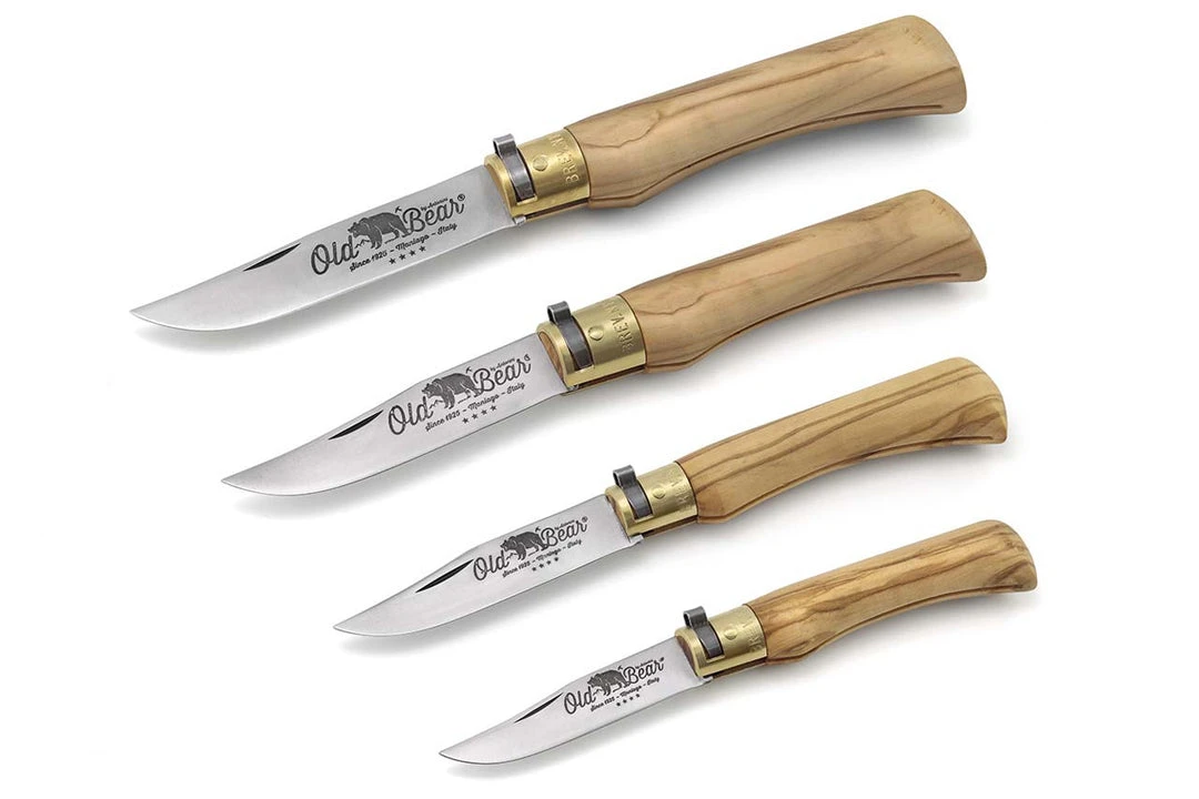 Knives & Tools Antonini Old Bear Carbon Knife - Olive Wood 5 Knives & Tools Antonini Old Bear Carbon Knife - Olive Wood