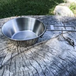 Bushcraft Pathfinder Stainless Steel Camp Bowl