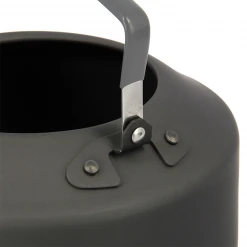 NGT Tackle NGT 1.1 Litre Gun Metal Aluminium Kettle