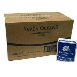 Seven Oceans Emergency Biscuits Box