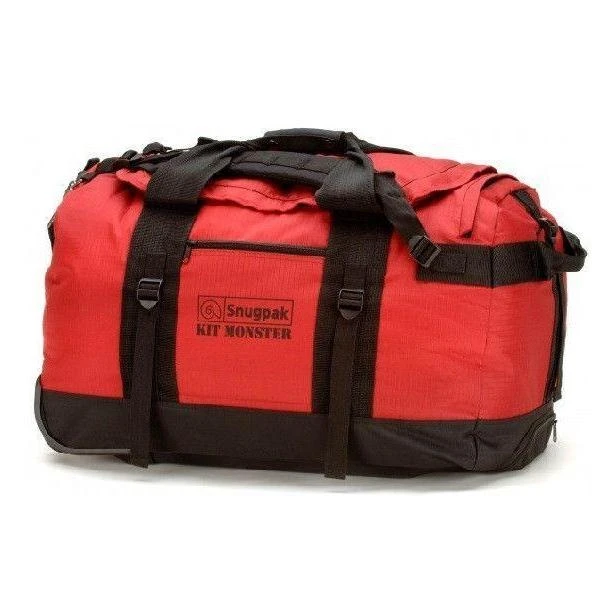 Snugpak Kit Monster 65L Holdall Red Bags & Backpacks 3 Snugpak Kit Monster 65L Holdall Red Bags & Backpacks