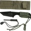 Knives & Tools Survivor Paracord Wrapped Survival Knife HK-106320