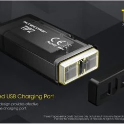 Nitecore TIP 2 Re-chargeable Pocket Torch EDC Carry