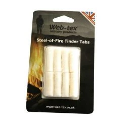 Web-Tex Steel Of Fire Tinder Tabs